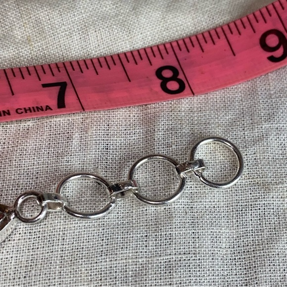 Sold ❤️ Magestic Dichroic gemstone cluster statement bracelet - Picture 13 of 14